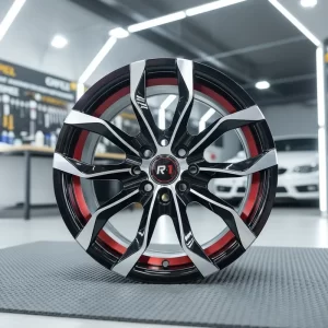 4 RINES 15 BARRENACION (8X100/114) RED UNDERCUT