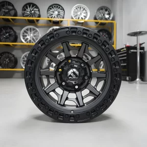 4 RINES 16 BARRENACION (6X139) MATT BLACK