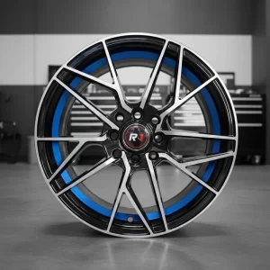 4 RINES 15 BARRENACION (4X100/114) BLUE UNDERCUT